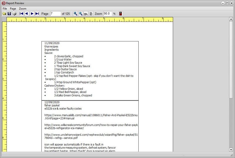 Diary Note Book Software for Windows PCs report